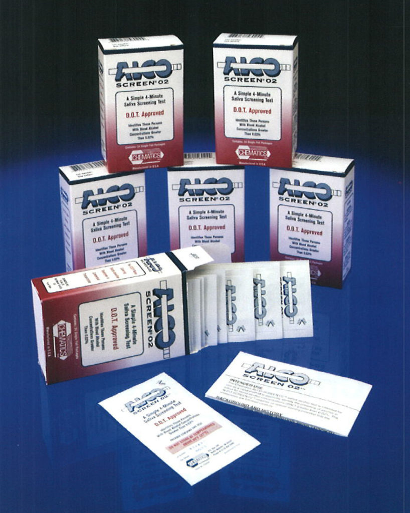 AlcoScreen 02 DOT Approved Alcohol Test US Screening Source
