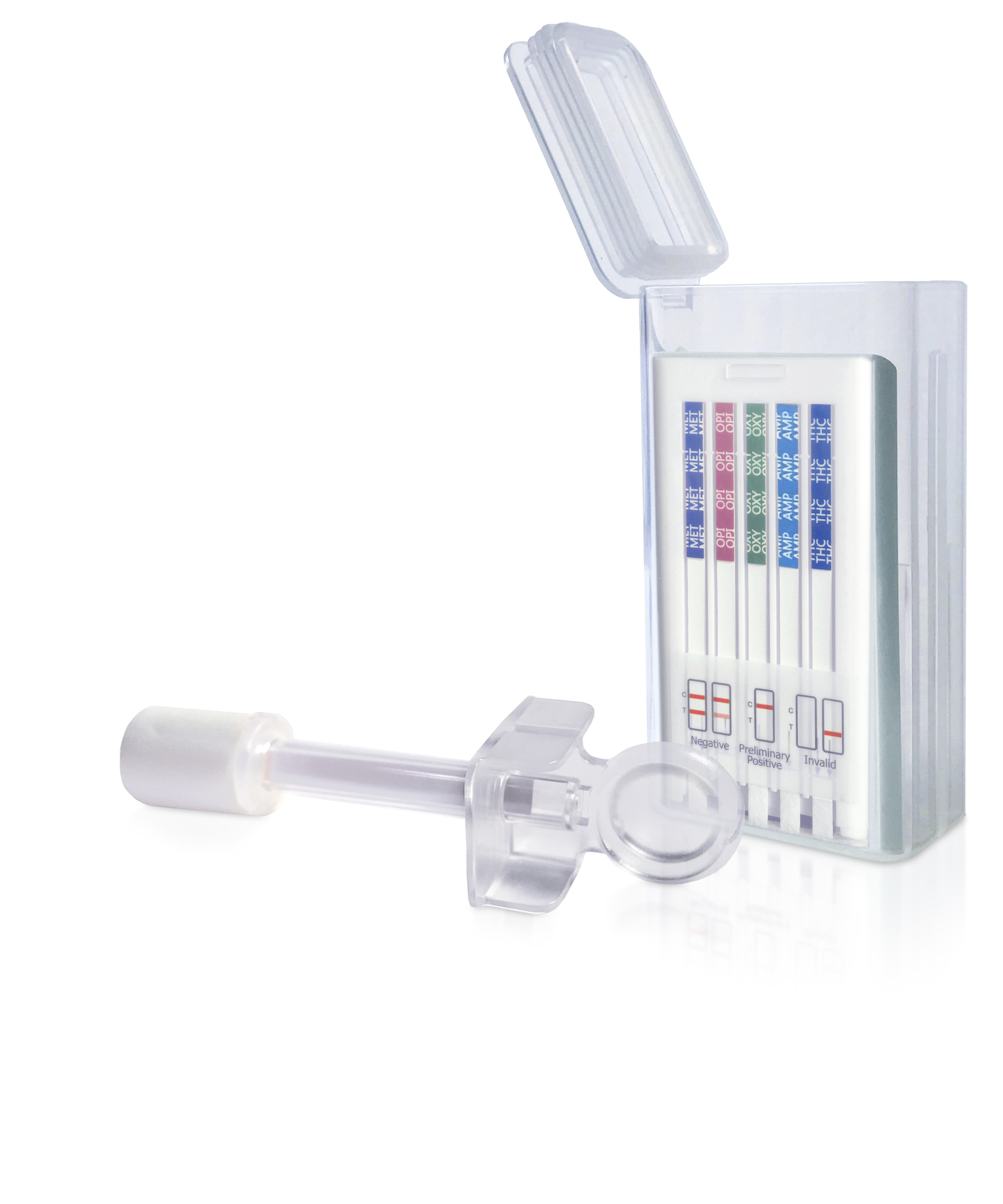 Mouth Swab Drug Test Color Chart