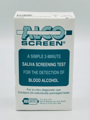 Q.E.D. A150 DOT Saliva Alcohol Screening Device (10/box)