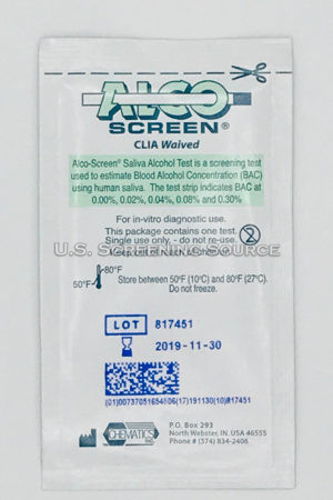 Alcoscreen Package Front